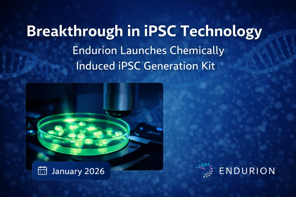 Breakthrough in iPSC Technology: Endurion Launches Chemically Induced iPSC Generation Kit